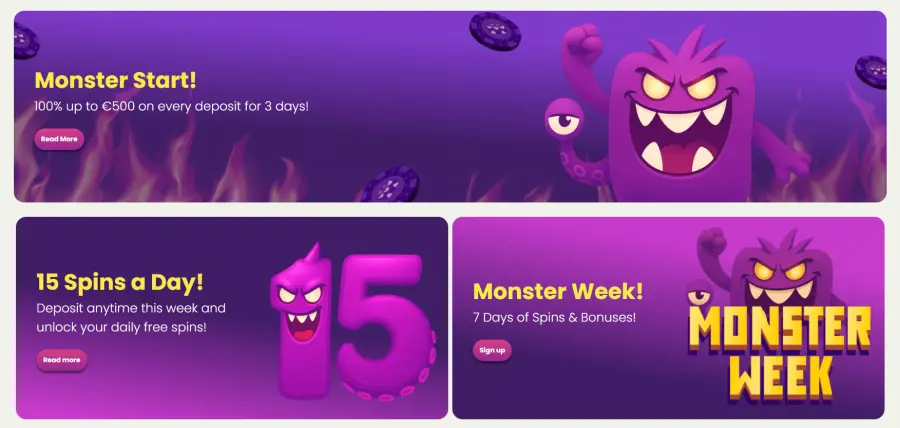 Slotmonster casino bonus